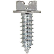 1/4" x 3/4" Slotted Hex Washer Head License Plate Screws - Custom Dealer Solutions - F1005ZINC - 50
