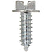 1/4" x 3/4" Slotted Hex Washer Head License Plate Screws - Custom Dealer Solutions - F1005ZINC - 50