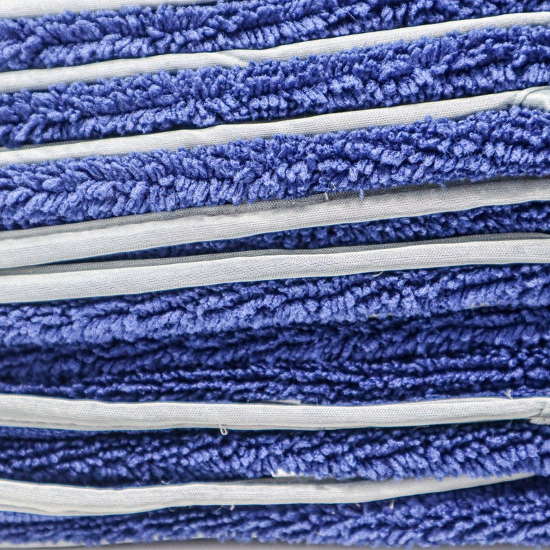 16" x 24" All Purpose Microfiber Towels w/ Silk Wrapped Gray Edge - 12 Pack - Custom Dealer Solutions - DPMT - BG - 12