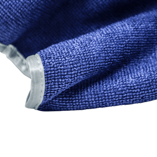 16" x 24" All Purpose Microfiber Towels w/ Silk Wrapped Gray Edge - 12 Pack - Custom Dealer Solutions - DPMT - BG - 12