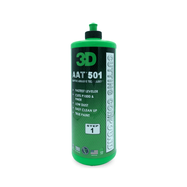 3D AAT 501 Cutting Compound - Custom Dealer Solutions - 501OZ32