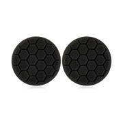 4" Black Finishing Hex Faced Foam Grip Pad - 2 Pack - Custom Dealer Solutions - 420RH
