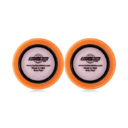 4" Orange Medium Cutting Hex Faced Foam Grip Pad - 2 Pack - Custom Dealer Solutions - 480RH