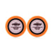 4" Orange Medium Cutting Hex Faced Foam Grip Pad - 2 Pack - Custom Dealer Solutions - 480RH