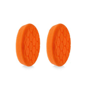 4" Orange Medium Cutting Hex Faced Foam Grip Pad - 2 Pack - Custom Dealer Solutions - 480RH