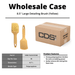 8.5" Large Detailing Brush (Yellow) [Case of 48] - Custom Dealer Solutions - NDB - YLW - 8.5CS48