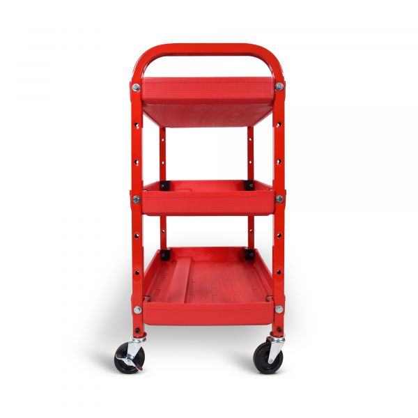 Adjustable Utility Cart - 3 Shelves - Custom Dealer Solutions - ATC332