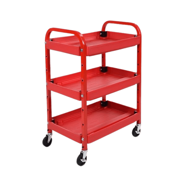 Adjustable Utility Cart - 3 Shelves - Custom Dealer Solutions - ATC332