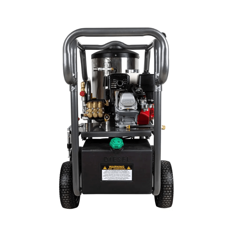 BE Commercial (HW2765HG) 2700 PSI (Gas - Hot Water) Pressure Washer w/ General Pump & Honda GX200 Engine - Custom Dealer Solutions - HW2765HG