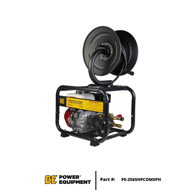 BE (PE - 2565HPCOMSPH) Commercial 2500 PSI - 3.0 GPM Cold Water Gas Pressure Washer w/ Honda GX200 Engine and Comet Triplex Pump - Custom Dealer Solutions - PE - 2565HPCOMSPH