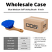 Blue Medium Stiff Utility Brush - 8 Inch [Case of 24] - Custom Dealer Solutions - BMSUB8 - CS24