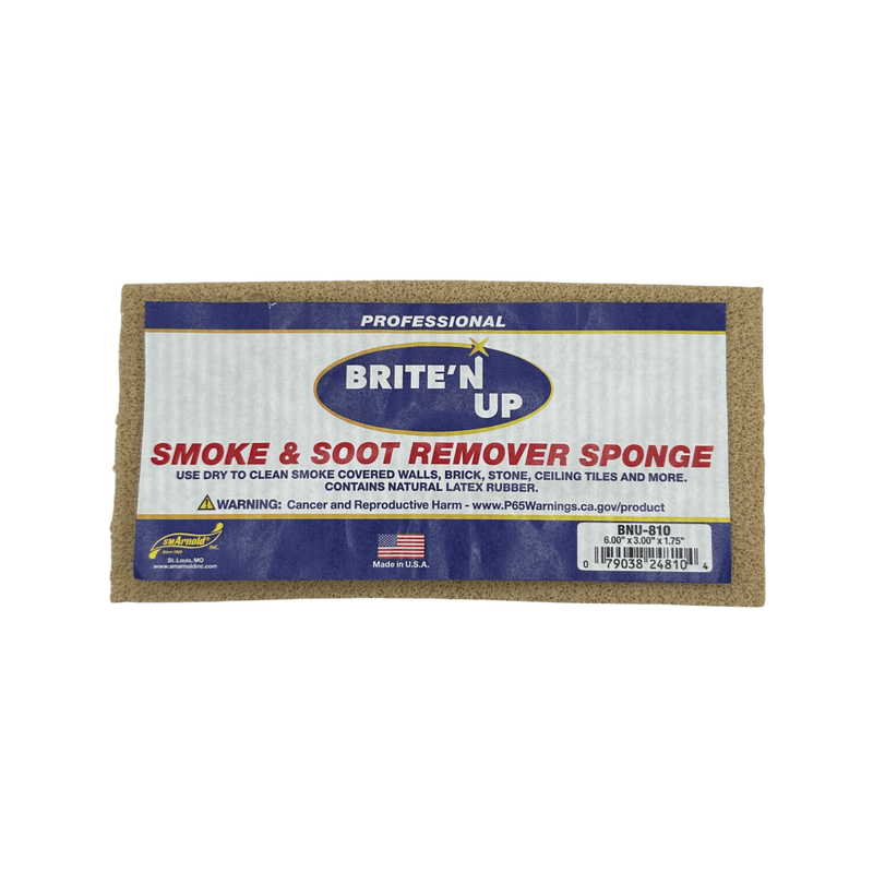 Brite N' Up Smoke & Soot Remover Sponge - Custom Dealer Solutions - BNU - 810