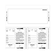 Continu - Tags {EZ384} - Custom Dealer Solutions - EZ384 - WHITE