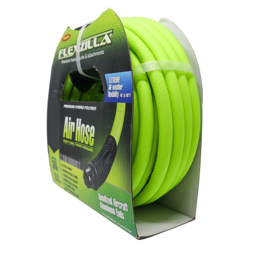 Flexzilla 3/8" X 50' Heavy Duty Hybrid Air Hose - Custom Dealer Solutions - THFZ3850YW2