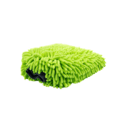 Green Microfiber Chenille Wash Mitt - Custom Dealer Solutions - MFWM - GRN