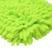 Green Microfiber Chenille Wash Mitt - Custom Dealer Solutions - MFWM - GRN