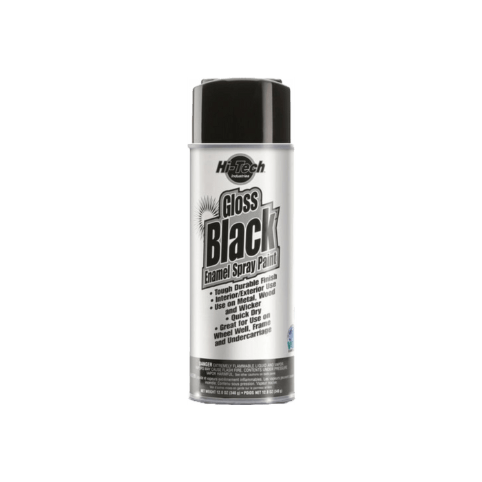 Hi-Tech Gloss Black Enamel Spray Paint - Custom Dealer Solutions-HT-1803