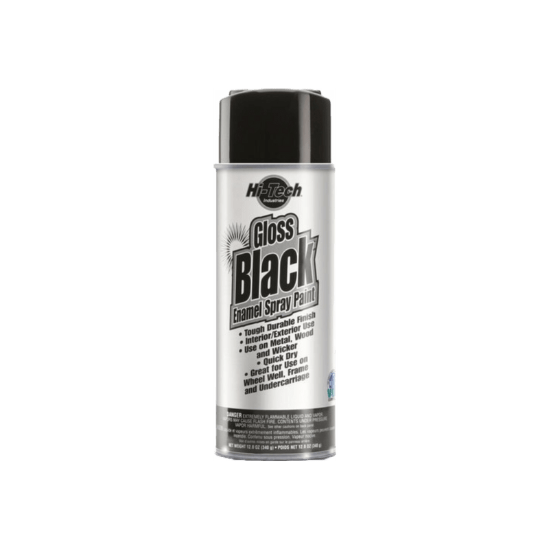Hi - Tech Gloss Black Enamel Spray Paint - Custom Dealer Solutions - HT - 1803