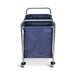 Industrial Divided Canvas Bag Laundry Cart (3 Sections) - Custom Dealer Solutions - HL15