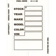 Kleer - Bak™ Stock Stickers (100/Pack) - Custom Dealer Solutions - 400NEW