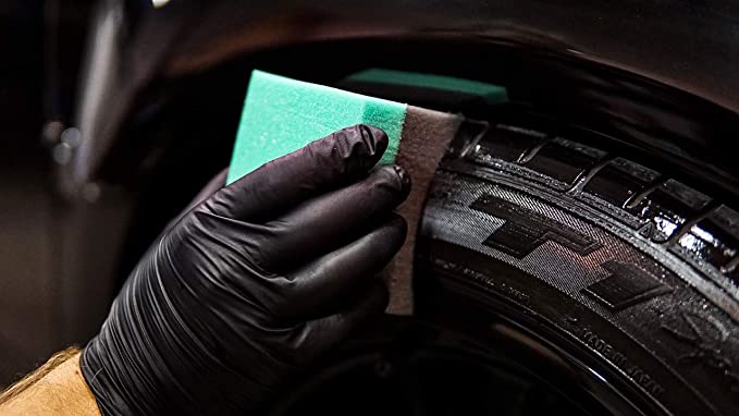 Large Crescent Tire Dressing Applicator - Custom Dealer Solutions - TDA3