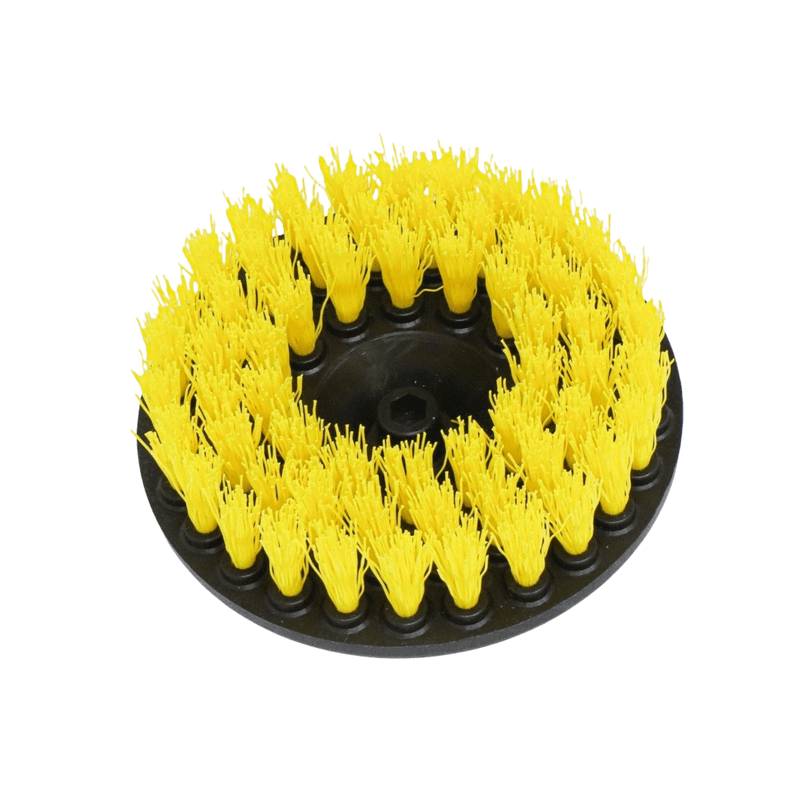Large Yellow Drill Brush - Custom Dealer Solutions - GSTBORT - Y