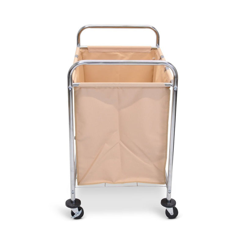Luxor Laundry Cart w/ Steel Frame & Canvas Bag - Custom Dealer Solutions - HL14