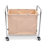 Luxor Laundry Cart w/ Steel Frame & Canvas Bag - Custom Dealer Solutions - HL14