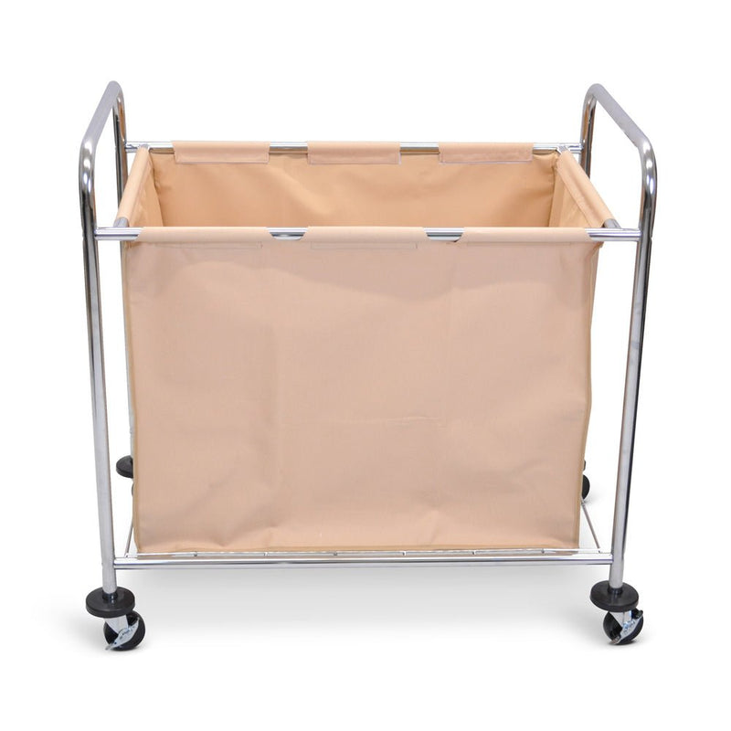 Luxor Laundry Cart w/ Steel Frame & Canvas Bag - Custom Dealer Solutions - HL14