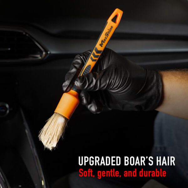 Maxshine Boar’s Hair Detailing Brush - Custom Dealer Solutions - 704619OM