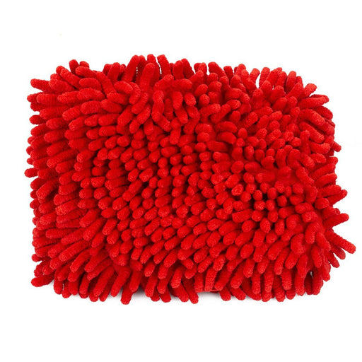 Maxshine Chenille Microfiber Wash Pad (Red) - Custom Dealer Solutions - 1130003R
