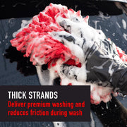 Maxshine Chenille Microfiber Wash Pad (Red) - Custom Dealer Solutions - 1130003R