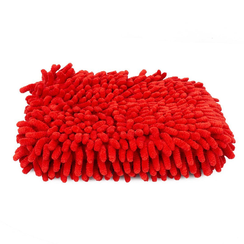 Maxshine Chenille Microfiber Wash Pad (Red) - Custom Dealer Solutions - 1130003R