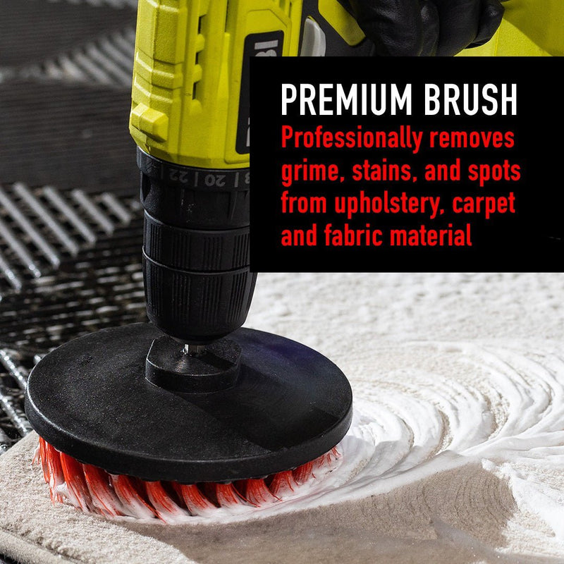 Maxshine M8 Drill Carpet Detailing Brushes - Custom Dealer Solutions - 7011100