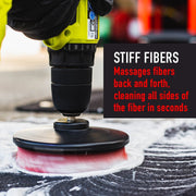 Maxshine M8 Drill Carpet Detailing Brushes - Custom Dealer Solutions - 7011100