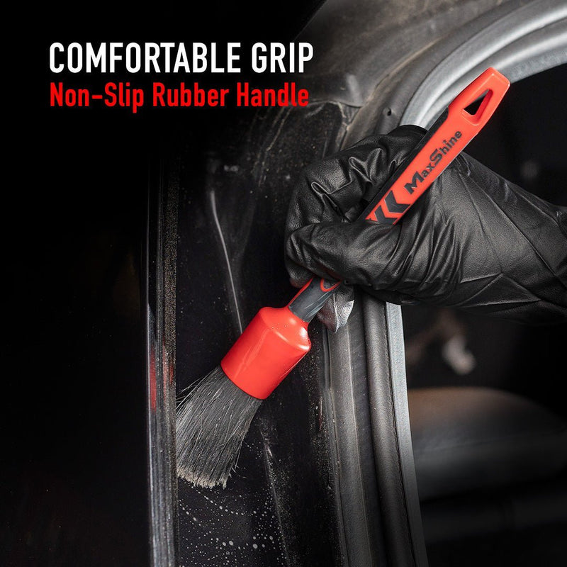 MaxShine PP Bristle Detailing Brush 12 - Custom Dealer Solutions - 704618RM