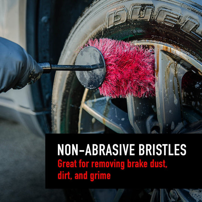 Maxshine PP Handle Car Wheel & Rim Brush - Custom Dealer Solutions - 7011012