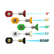 MaxShine Pressure Washer Spray Nozzle Tips - Custom Dealer Solutions - 701202