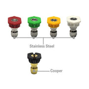 MaxShine Pressure Washer Spray Nozzle Tips - Custom Dealer Solutions - 701202