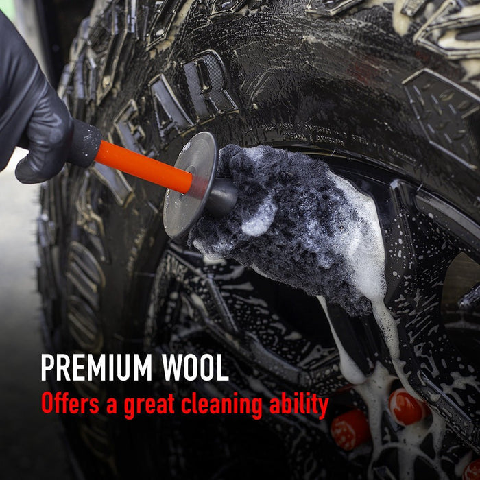 Maxshine Ultimate Wool Wheel Brush Set (3 pcs) - Custom Dealer Solutions - 704601