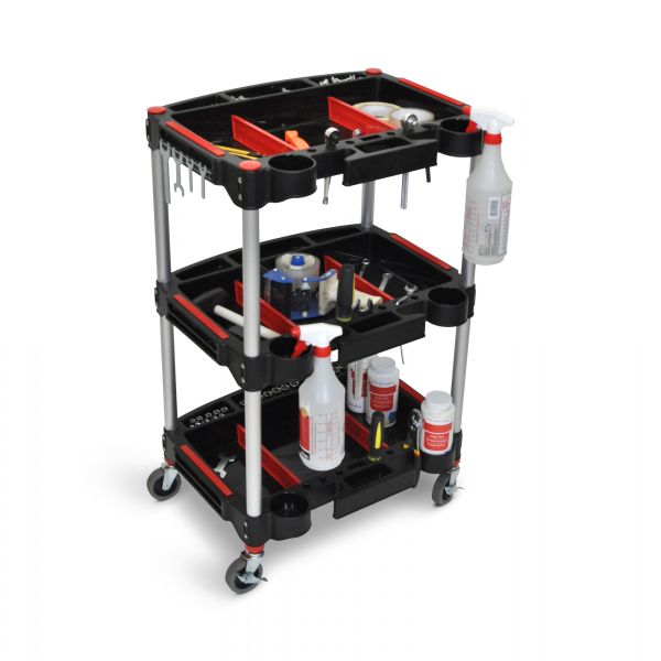 Mechanic's Three - Shelf Cart - Custom Dealer Solutions - MC - 3