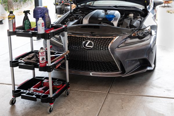 Mechanic's Three - Shelf Cart - Custom Dealer Solutions - MC - 3