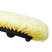Medium - Soft 5 Corner Car Wash Brush Head (Yellow) - Custom Dealer Solutions - MSCWB - YLW