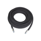 Mi-T-M (15-0270) 50-foot x 3/8-inch ID Black Extension Hose w/ Quick Connect (4200 PSI)
