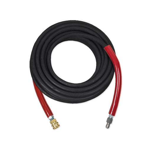 Mi - T - M (850 - 0433) 50 - foot x 3/8 - inch ID Hot Water Extension Hose, 4500 PSI - Custom Dealer Solutions - 850 - 433