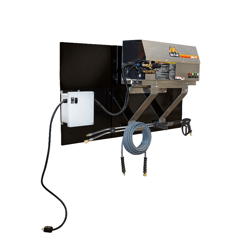 Mi - T - M CAW Professional 2000 PSI (Electric - Cold Water) Wall Mount Pressure Washer w/ Time Delay Shutdown (230V 1 - Phase) - Custom Dealer Solutions - CAW - 2004 - 0ME1