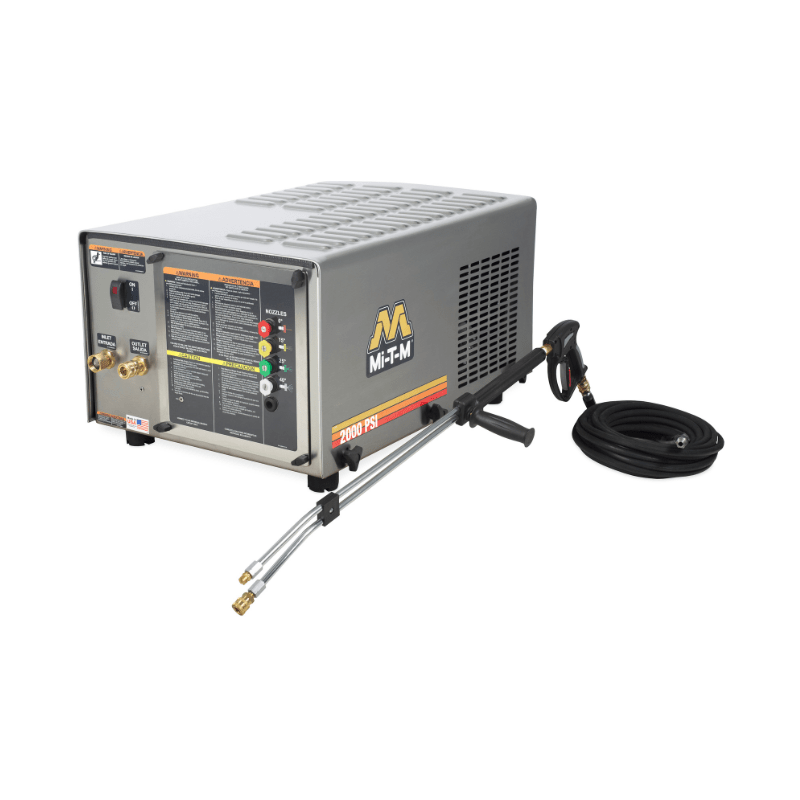 Mi - T - M CW Premium Series (CW - 2004 - SME1) Electric Belt Drive - 2000 PSI @ 3.9 GPM - General Pump - Custom Dealer Solutions - CW - 2004 - SME1