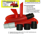 Mr. Nozzle 12' x 2" Vacuum Hose Replacement Kit