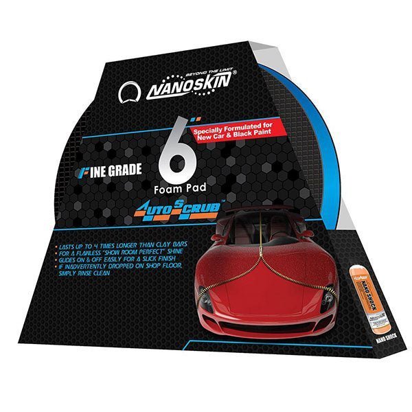 Nanoskin AutoScrub Fine Grade Clay Pad - Custom Dealer Solutions - AS - 006BX