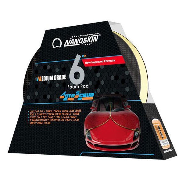 Nanoskin AutoScrub Medium Grade Clay Pad - Custom Dealer Solutions - AS - 003BX